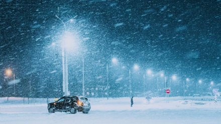 Воронежских автомобилистов предупредили о снегопаде на трассе «Дон»