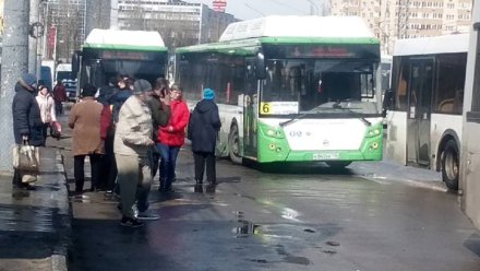 Полиция рассказала подробности новой аварии с автобусами на Левом берегу Воронежа