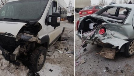 В Воронеже автомобилист устроил ДТП с 4 иномарками и попал в больницу