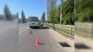 Велосипедист пострадал в ДТП с автобусом №10 в Воронеже