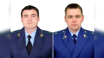 В двух районах Воронежской области назначили новых прокуроров