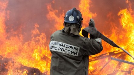 При пожаре в частном доме в Воронеже пострадал пенсионер