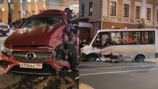Стали известны результаты теста на алкоголь водителя Mercedes после ДТП в центре Воронежа