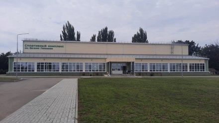 Спорткомплекс имени погибшего в ДТП депутата Гапоненко откроют в Острогожске 8 августа