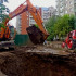 В Коминтерновском районе Воронежа начали устранять коммунальную аварию