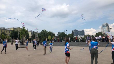 В Воронеже запустили воздушных змеев в знак перехода региона на цифровое ТВ