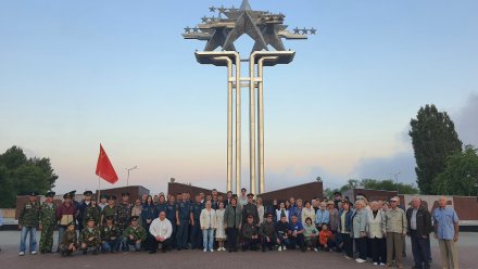 В Нововоронеже прошла патриотическая акция «Свеча памяти» 