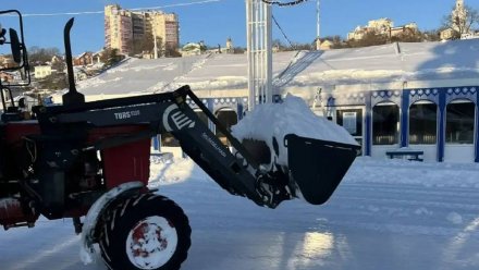 Воронежцам назвали сроки открытия катка на Адмиралтейской площади