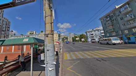 В Воронеже изменили место остановки «Улица Манежная»