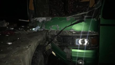 Восемь пассажиров автобуса пострадали в страшной аварии на воронежской трассе