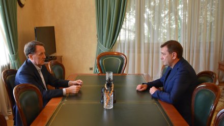 Алексей Гордеев и Владимир Нетёсов обсудили развитие АПК Воронежской области