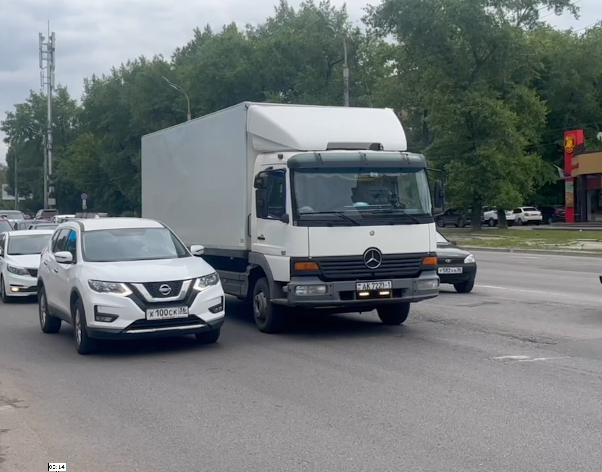 Ремонт проезда Разумова в Воронеже спровоцировал пробки – Новости Воронежа  и Воронежской области – Вести Воронеж