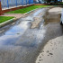 Воронежцы пожаловались на 3-недельный потоп на улице Шишкова