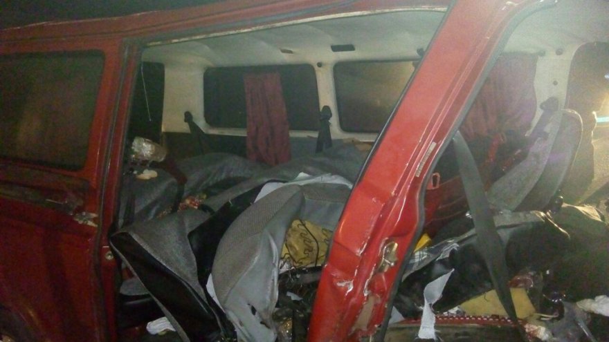 Видеорегистратор записал момент страшной аварии с 8 погибшими под Воронежем