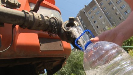 Мэрия Воронежа назвала адреса подвоза воды на время масштабного отключения