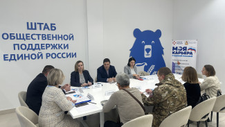 В «Единой России» обсудили вопросы трудоустройства ветеранов и участников СВО