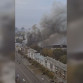 Воронежцы сняли на видео сильный пожар в районе Кольцовского рынка