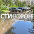 Воронежцы пожаловались на затопленный больше недели двор 4-этажки