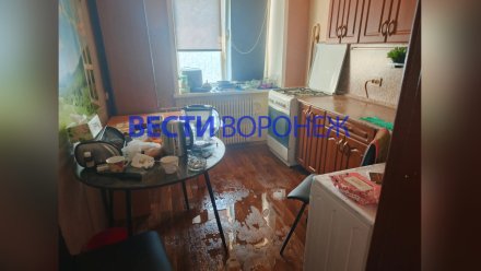Воронежцы забили тревогу из-за затопленных кипятком квартир в многоэтажке на Электровозной