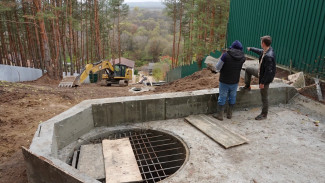 В воронежском Ямном почти закончили строительство долгожданной ливнёвки