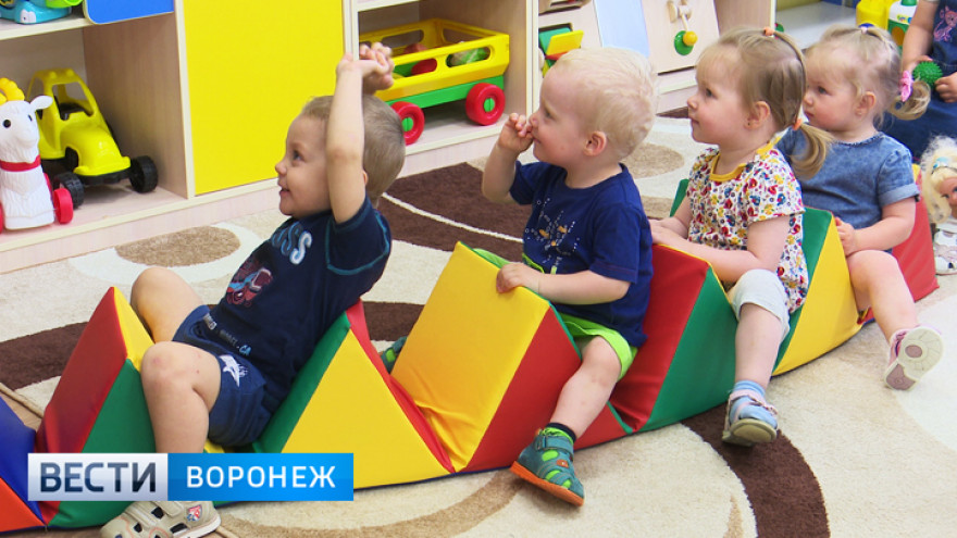 В семи детских садах Воронежа к сентябрю появятся дополнительные ясельные группы