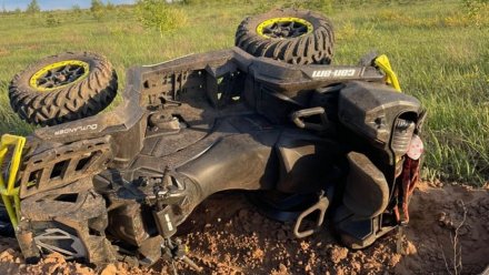 В Воронежской области квадроциклист погиб при неудачном манёвре
