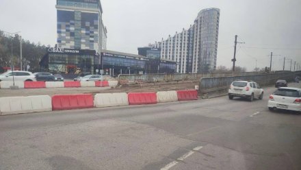 В Воронеже начали демонтировать рельсы на втором ярусе Северного моста