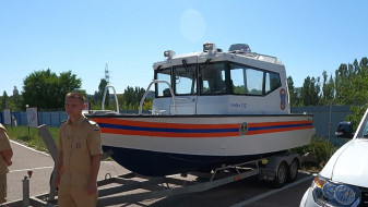 Воронежская госинспекция по маломерным судам получила новый катер
