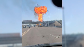 Воронежцам показали на видео момент взрыва «Газели» у ТЦ «Твой дом»