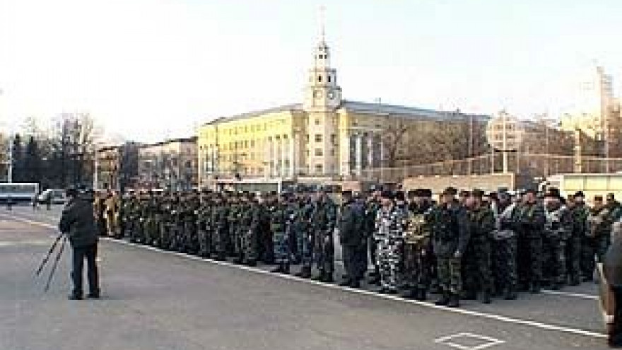 Воронежскому ОМОНу исполнилось 15 лет
