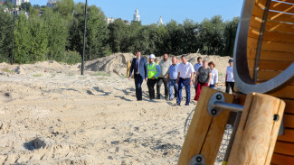 Зону променада на второй очереди Петровской набережной в Воронеже откроют в сентябре