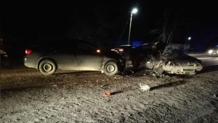 В Воронежской области 14-летний автомобилист выехал на встречку: 4 пострадавших