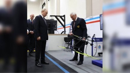 Сделанные в Воронеже сани для спортсменов-инвалидов показали Путину 