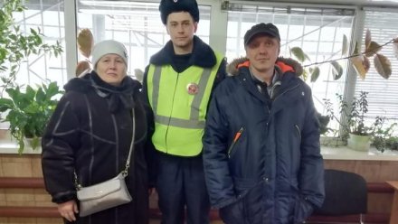 Под Воронежем инспекторы ГИБДД помогли вернуться домой мужчине с провалами в памяти