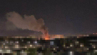 В МЧС прокомментировали сильный пожар в Левобережном районе Воронежа