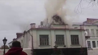 Стала известна одна из версий возгорания колледжа в воронежском райцентре