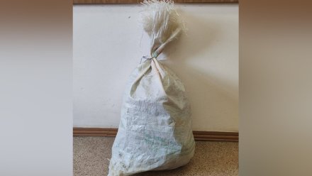 В Воронежской области полицейские задержали рыбака с мешком конопли