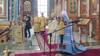Ковчег с мощами святителя Тихона прибыл в Воронеж