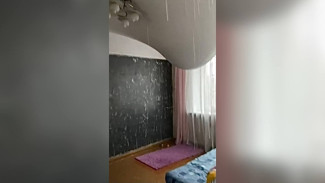 В Воронеже из-за порыва трубы затопило квартиру: появилось видео