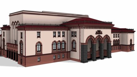 Воронежцам показали проект реставрации Дома офицеров