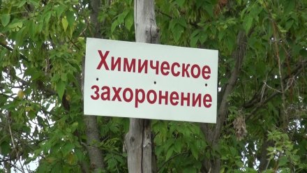 В Воронежской области уничтожат 50-летний могильник ядохимикатов