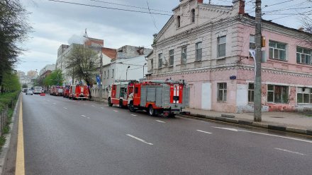 Воронежцы сообщили о скоплении пожарных машин в центре города