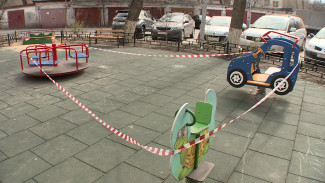Детские площадки в Воронеже закрыли из-за коронавируса