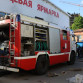 Сотрудники МЧС потушили пожар на Кольцовском вещевом рынке в Воронеже