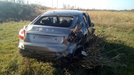 Два подростка пострадали в ДТП с 19-летним водителем без прав в Воронежской области