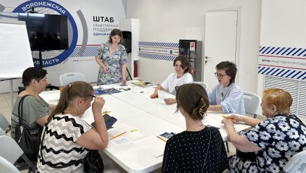 «Единая Россия» организовала для воронежцев творческий мастер-класс