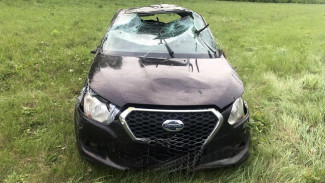 В Воронежской области перевернулся Datsun: есть пострадавшие