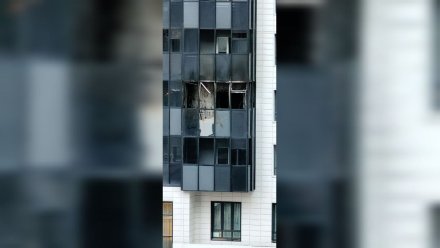 В воронежском ЖК «Современник» загорелась квартира