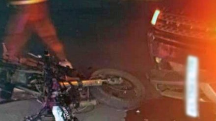 В Воронежской области 16-летний подросток на внедорожнике сбил мотоциклиста