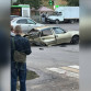 Автомобиль разворотило на части после ДТП на Ленинском проспекте в Воронеже